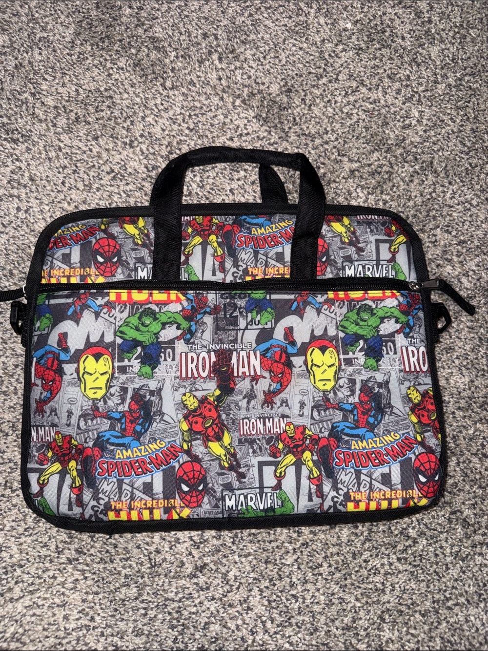 Marvel laptop bag new without tags